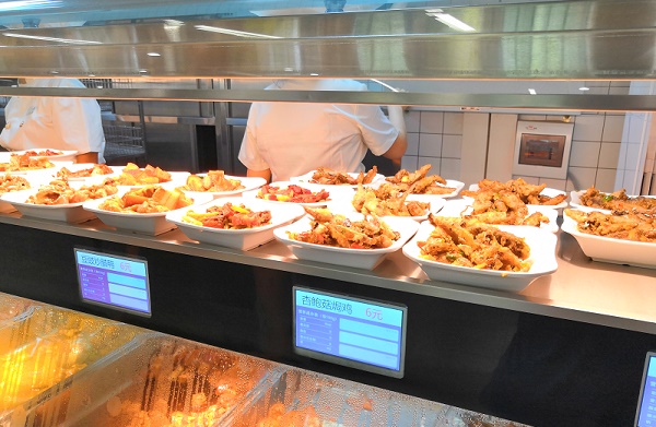 小碗菜自選式智慧食堂更注重營養健康! 小碗菜自選式智慧食堂更注重營養健康!