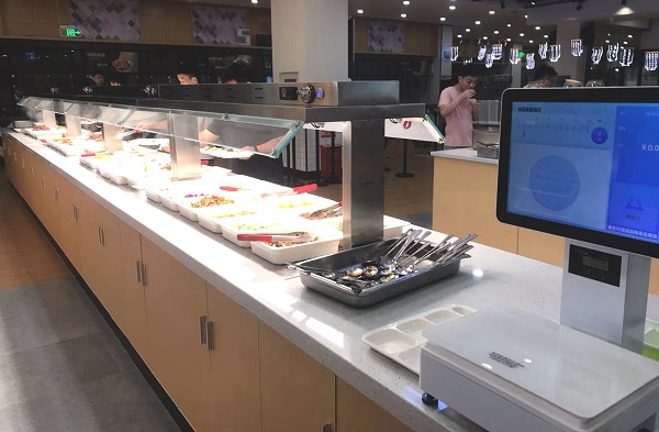 智能稱重計量就餐臺 智能稱重計量就餐臺