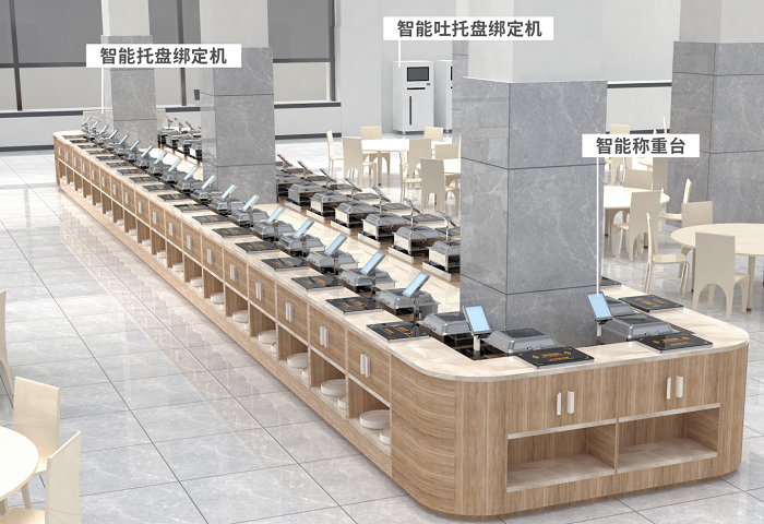 智慧食堂智能托盤(pán)機(jī) 智慧食堂智能托盤(pán)機(jī)
